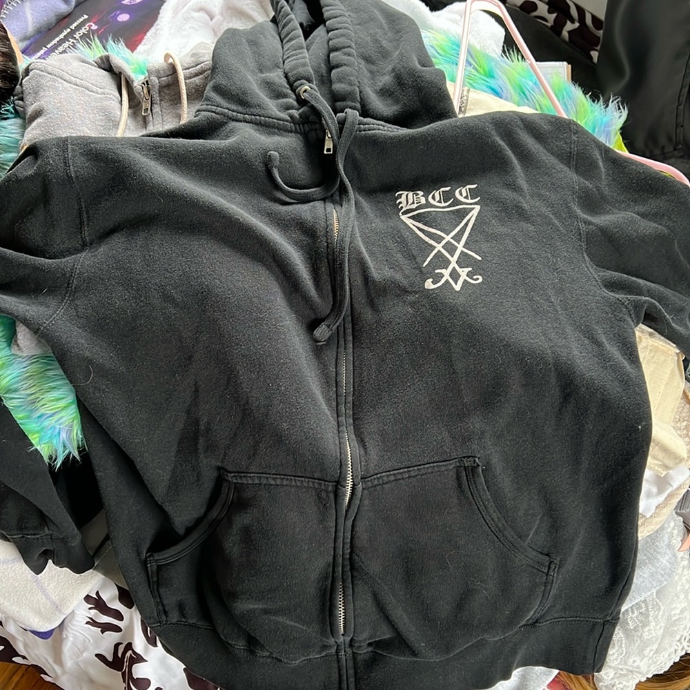 Blackcraft Cult Halloween Zipup Hoodie